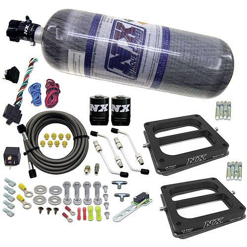 Conventional Stage 6 Nitrous Plate System Dual Holley 4500 Dominator Carb Spray Plates