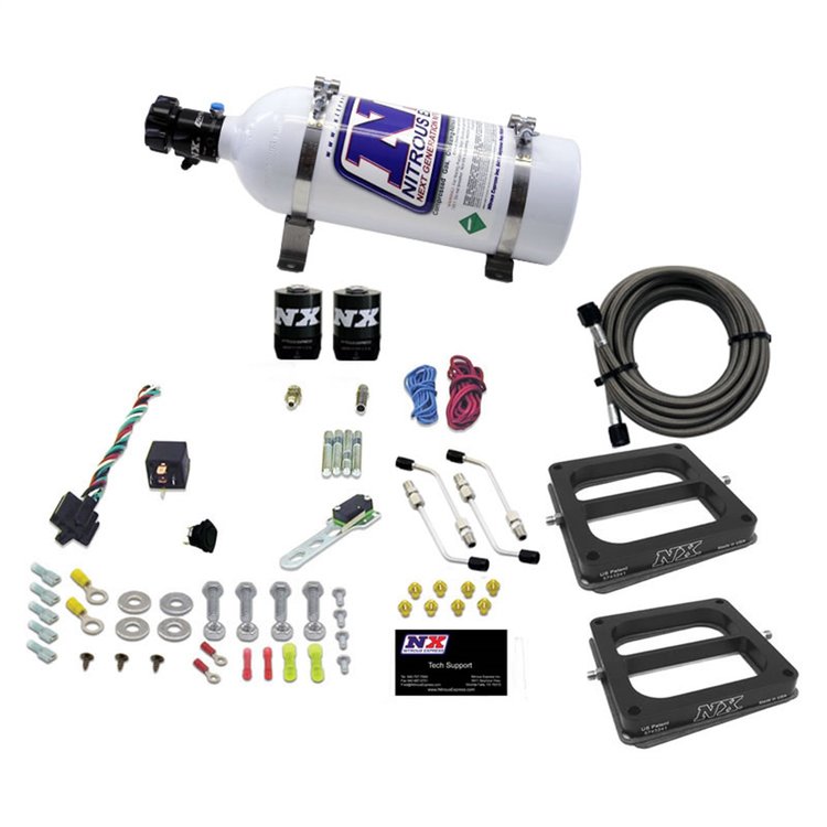 Stage 6 Nitrous Plate System Dual Holley 4500 Dominator Carb Spray Plates