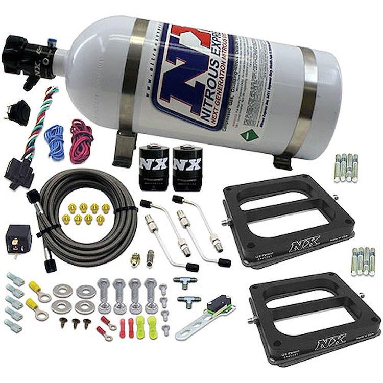 Conventional Stage 6 Nitrous Plate System Dual Holley 4500 Dominator Carb Spray Plates