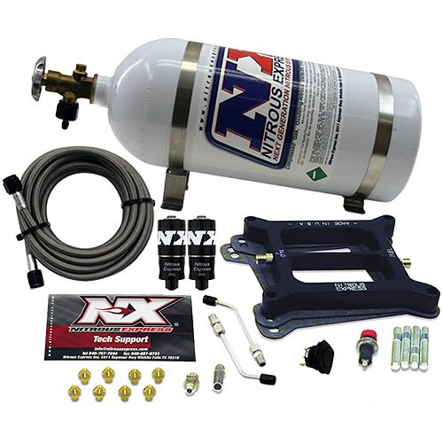 40040-10 Hitman Nitrous Plate System Holley 4150 Carb Flange
