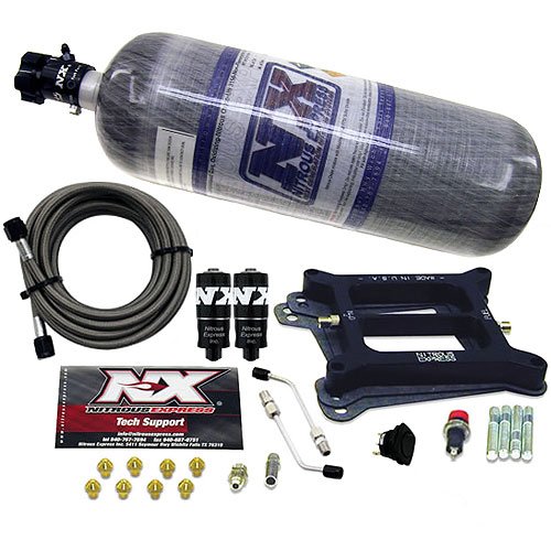 Hitman Nitrous Plate System Holley 4150 Carb Flange
