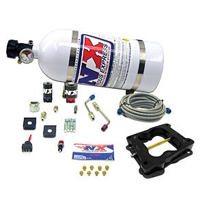 Q-JET/HOLLEY SPREADBORE HITMAN (100-150-200HP) WITH 5 LB. BOTTLE