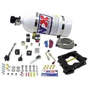Q-JET/HOLLEY SPREADBORE HITMAN PLUS (50-100-150-200HP) WITH 10 LB. BOTTLE