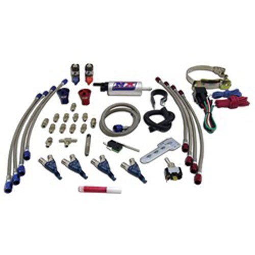 Lightning Direct-Port Motorcycle Nitrous System For Carburetor 4-Cylinder Engine