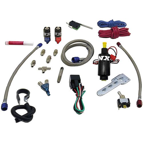 Lightning Direct-Port Motorcycle Nitrous System For Carburetor 1-Cylinder Engine
