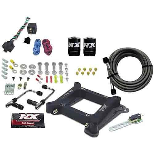 Gemini Twin Stage 6 Nitrous Plate System Holley 4150 Carb Spray Plate