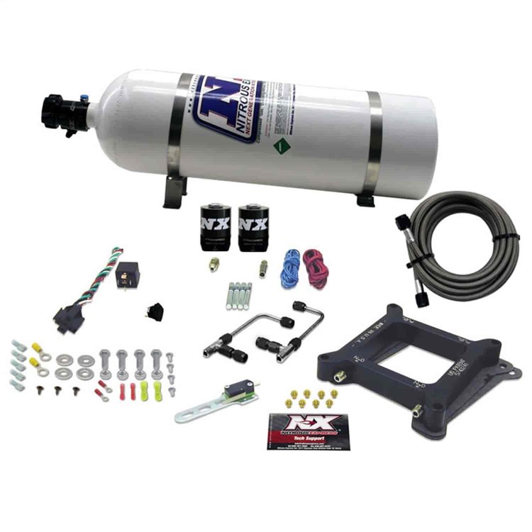 Gemini Twin Stage 6 Nitrous Plate System Holley 4150 Carb Spray Plate