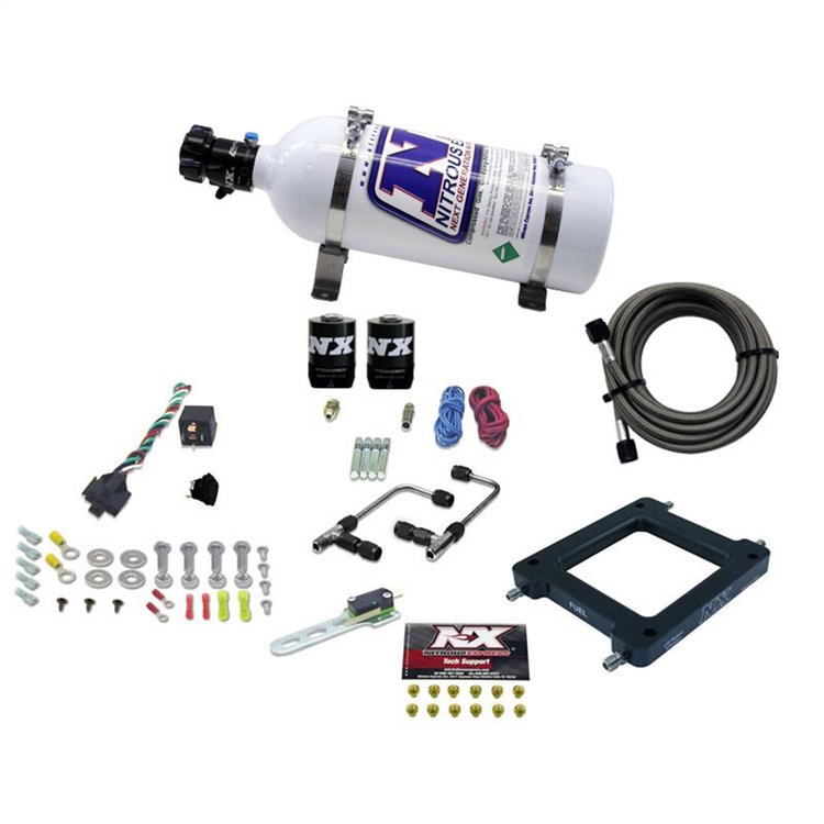 Gemini Twin Stage 6 Nitrous Plate System Holley 4500 Dominator Carb Spray Plate