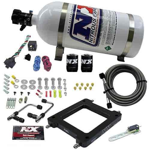 Gemini Twin Stage 6 Nitrous Plate System Holley 4500 Dominator Carb Spray Plate