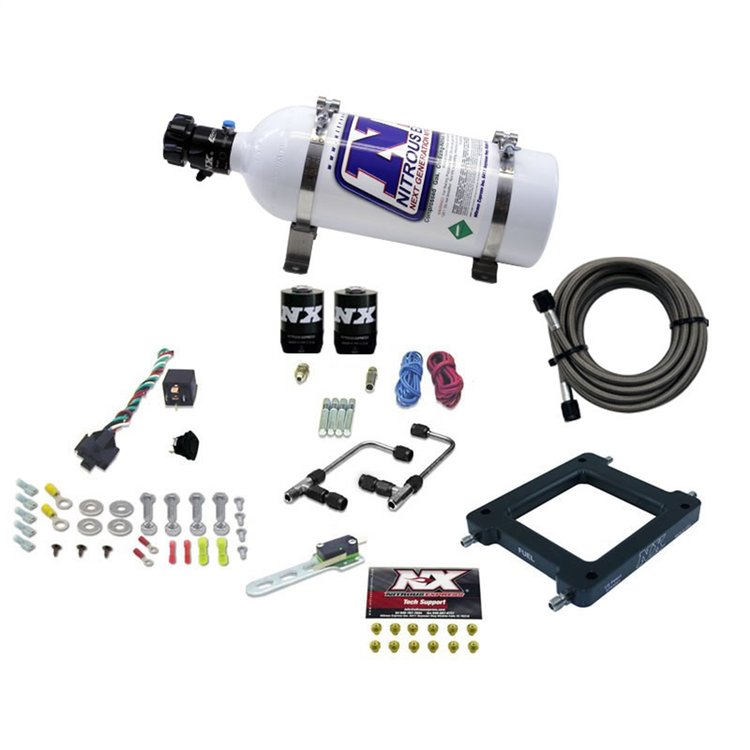 Gemini Twin Stage 6 Nitrous Plate System Holley 4500 Dominator Carb Spray Plate