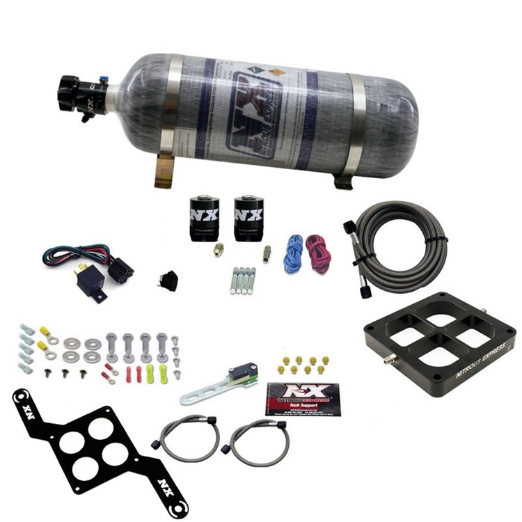 Billet Crossbar Nitrous Plate System For 4500 Flange Manifolds