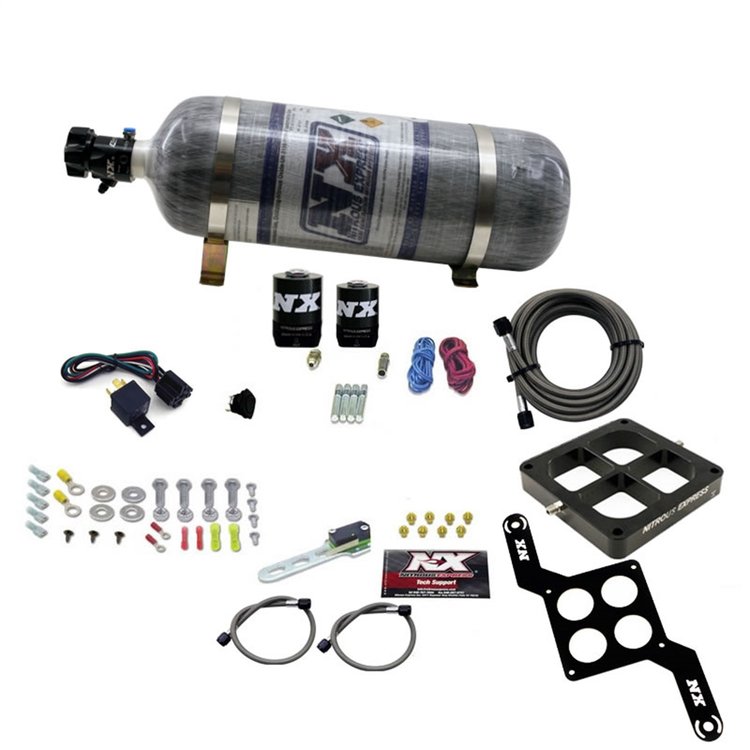 Billet Crossbar Nitrous Plate System For 4500 Flange Manifolds