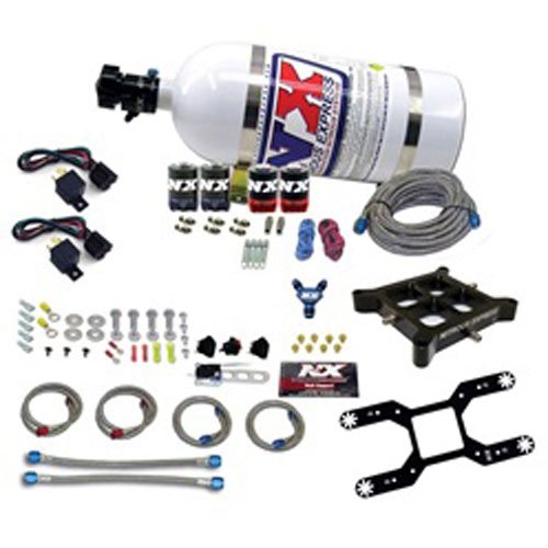4150 DUAL STAGE BILLET CROSSBAR 50-300 and 100-500HP WITH 15LB BOTTLE.