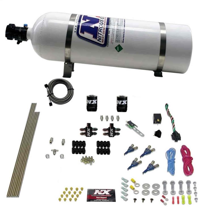 Piranha EFI Direct Port Nitrous System 4-Cylinder Application