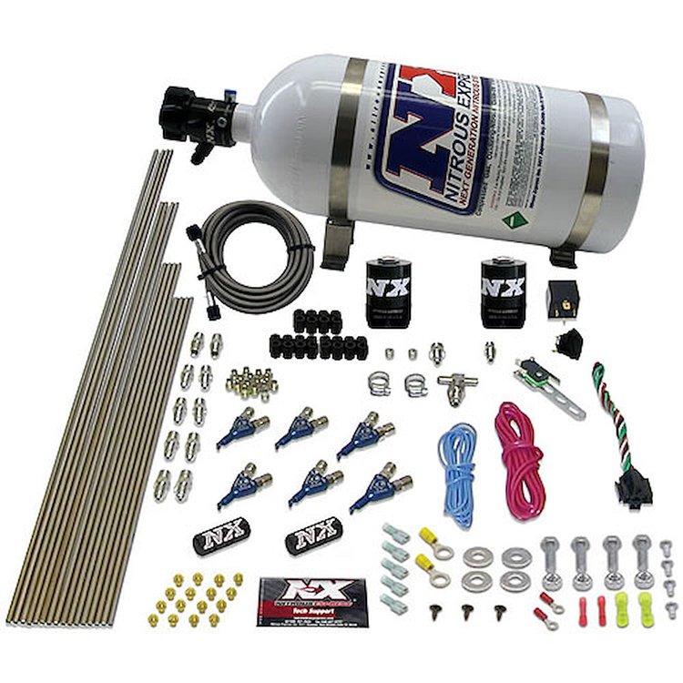 Piranha EFI Direct Port Nitrous System 6-Cylinder Application