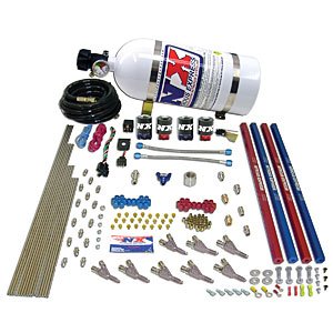 VORTEC NOZZLE SYSTEM (200-500 HP) GAS W/DIST. BLOCK 4 SOLENOIDS WITH 12 LB COMPOSITE