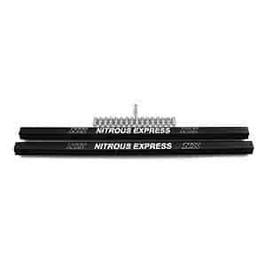 INJECTION RAIL (SINGLE RAIL) INCLUDES FITTING 2 DOUBLE HOLE RAILS AND PIPE PLUGS