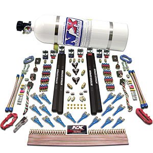 SHARK DUAL STG /GAS 16 NZLS (200-1200HP) 8 SOLENOIDS LESS BOTTLE
