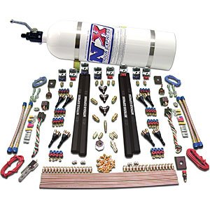 SX2 DUAL STAGE/ALCOHOL - 8 SOLENOID (200-1200HP) WITH 12 LB COMPOSITE BOTTLE