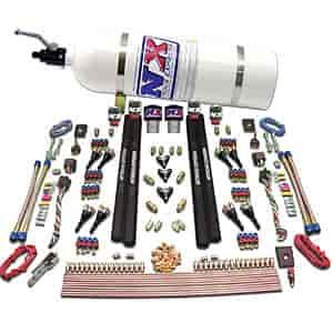 SX2 DUAL STG /GAS/RAILS 16 NZLS (200-1200HP) 4 FUEL 2 SUPER SHARK SOLENOID WITH 15 LB BOTTLE