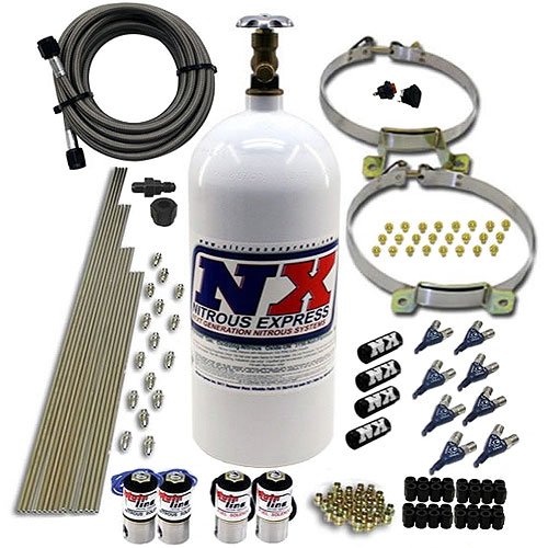 Mainline EFI Direct Port Nitrous System Eight Piranha Nozzles
