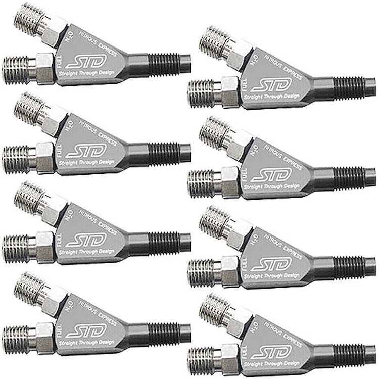 Straight Thru Design (STD) Nozzles & Jets Pack 1/16" NPT Nozzle Thread