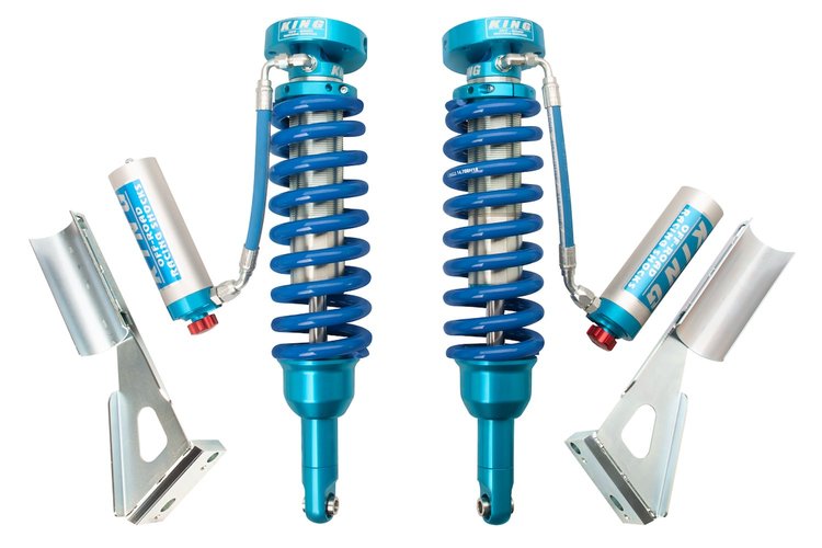 25001-119A Front 2.5 in. Remote Reservoir Coil-Over w/ Adjuster 2005-2023 Toyota Tacoma (6-Lug)