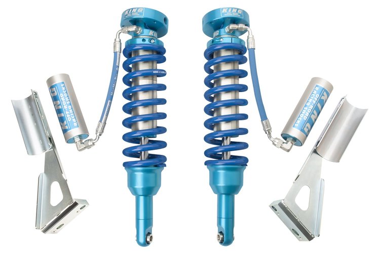 25001-119-EXT Front 2.5 in. Remote Reservoir Coil-Overs Select Toyota Tacoma (6-Lug)