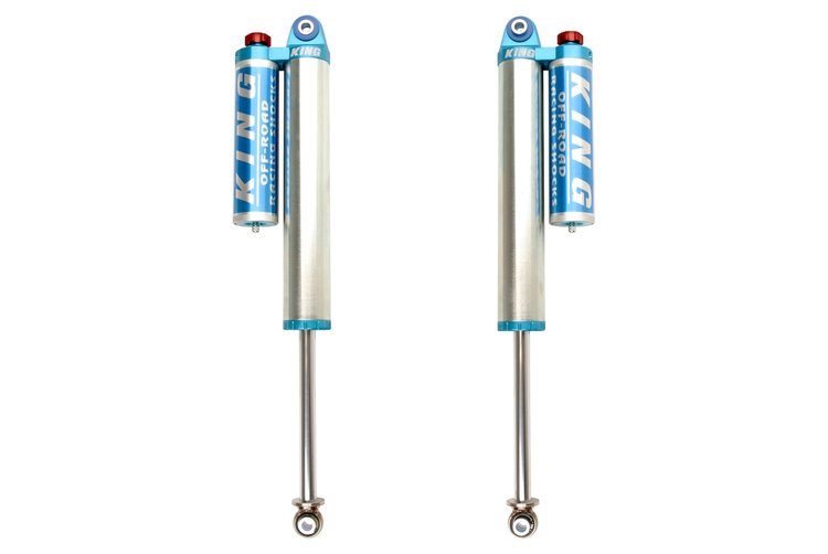 25001-303A Rear 2.5 in. Piggyback Reservoir Shocks w/ Adjuster Select GM Silverado/Sierra 2500/3500 HD