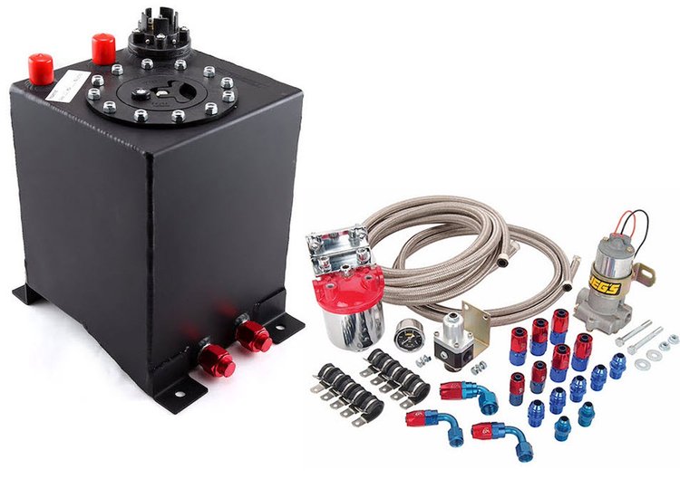 1-130-002 Fuel Tank Kit 2.5 Gallon [Black]