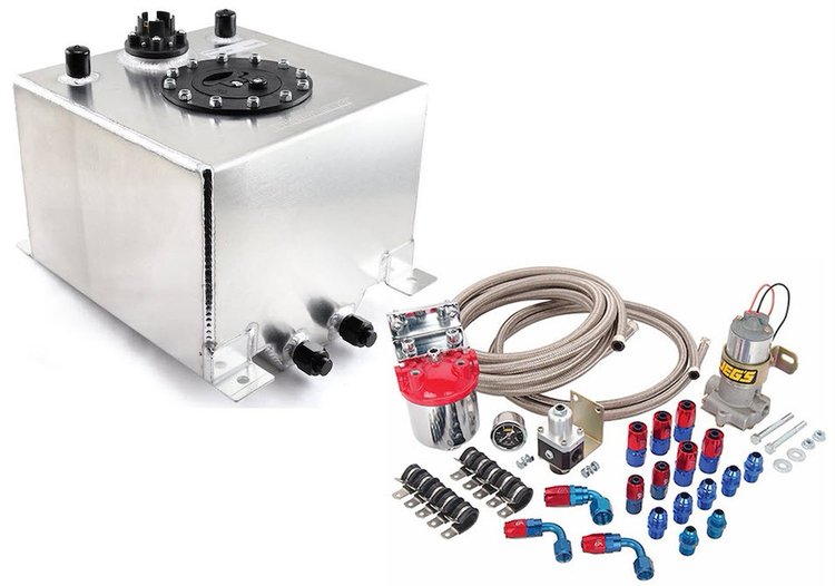 1-130-003 Fuel Tank Kit 5 Gallon [Polished]