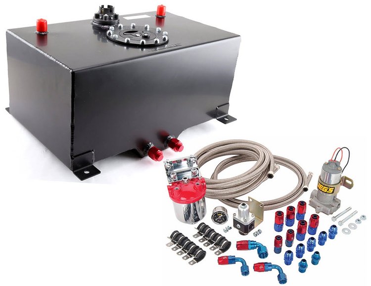 1-130-006 Fuel Tank Kit 8 Gallon [Black]