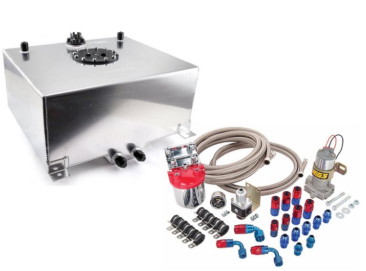 1-130-009 Fuel Tank Kit 13 Gallon [Polished]