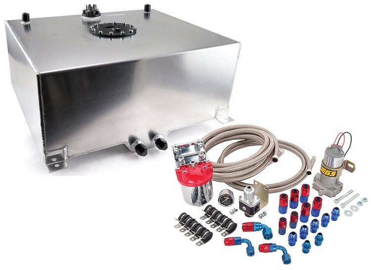 1-130-013 Fuel Tank Kit 20 Gallon [Polished]