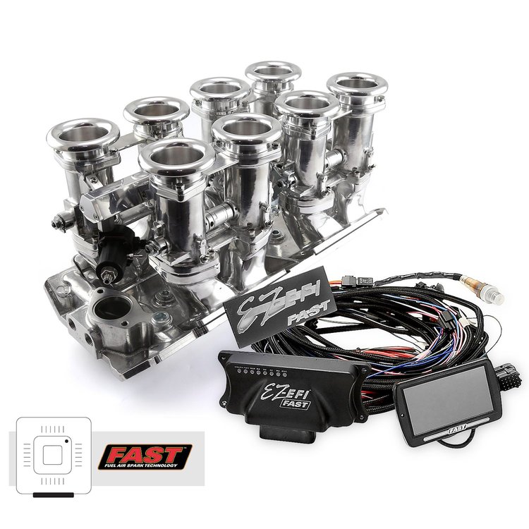 Downdraft Intake Manifold & Fuel Injection System Big Block Chevy 454