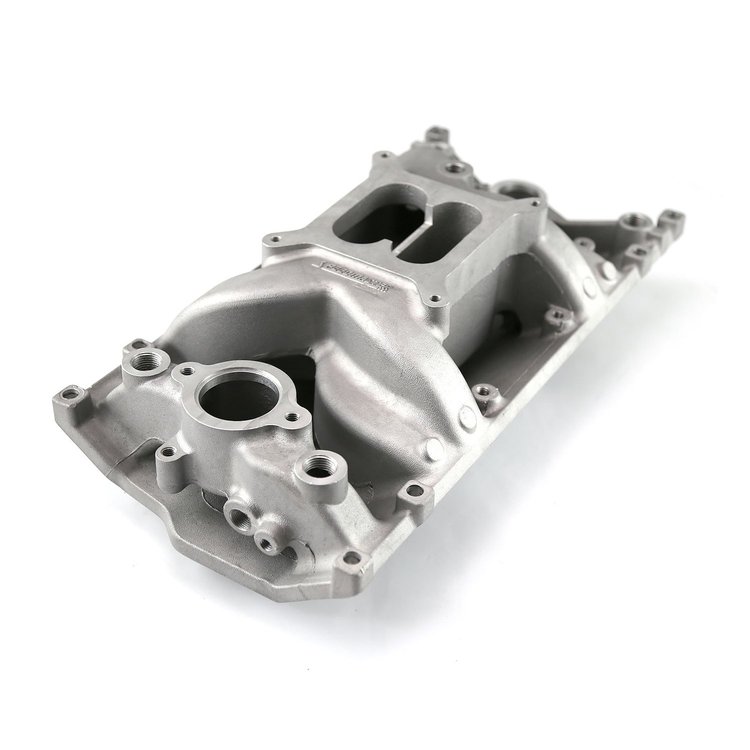 MidRise Intake Manifold 1996-Up Small Block Chevy 350 Vortec