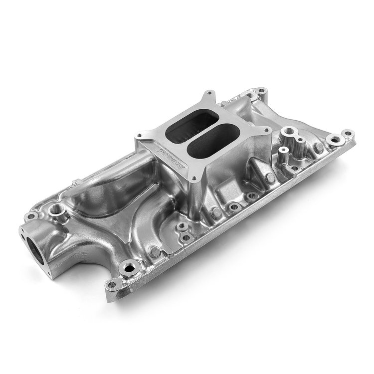 LowRise Intake Manifold Small Block Ford 260/289/302W [Machine Polished Finish]