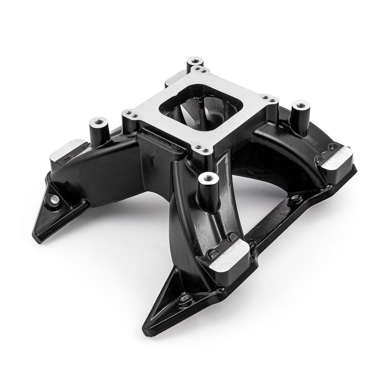 1-147-061-03 Chrysler Mopar 440 HiRise RPM Intake Manifold Black