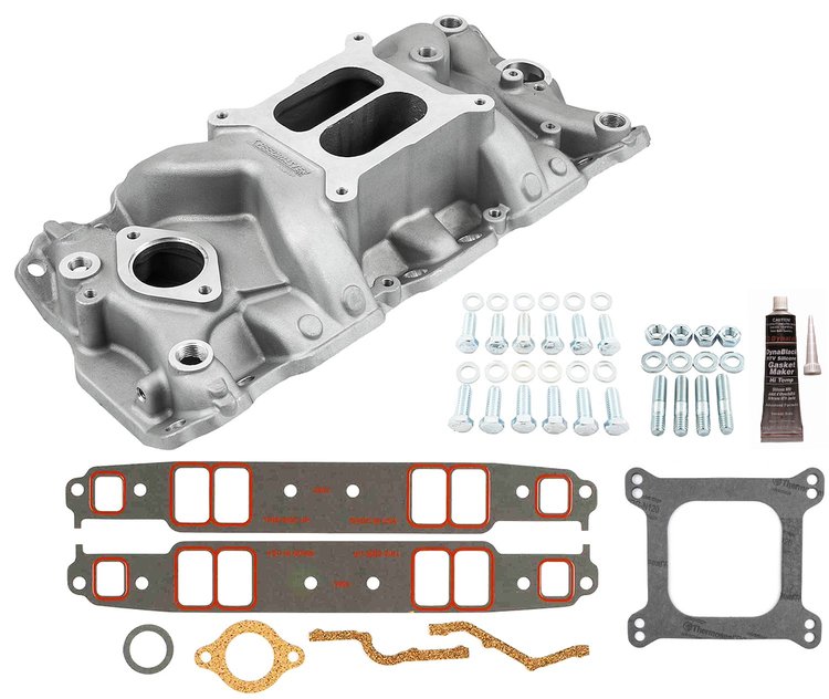 LowRise-Plus Intake Manifold Kit - Satin Finish