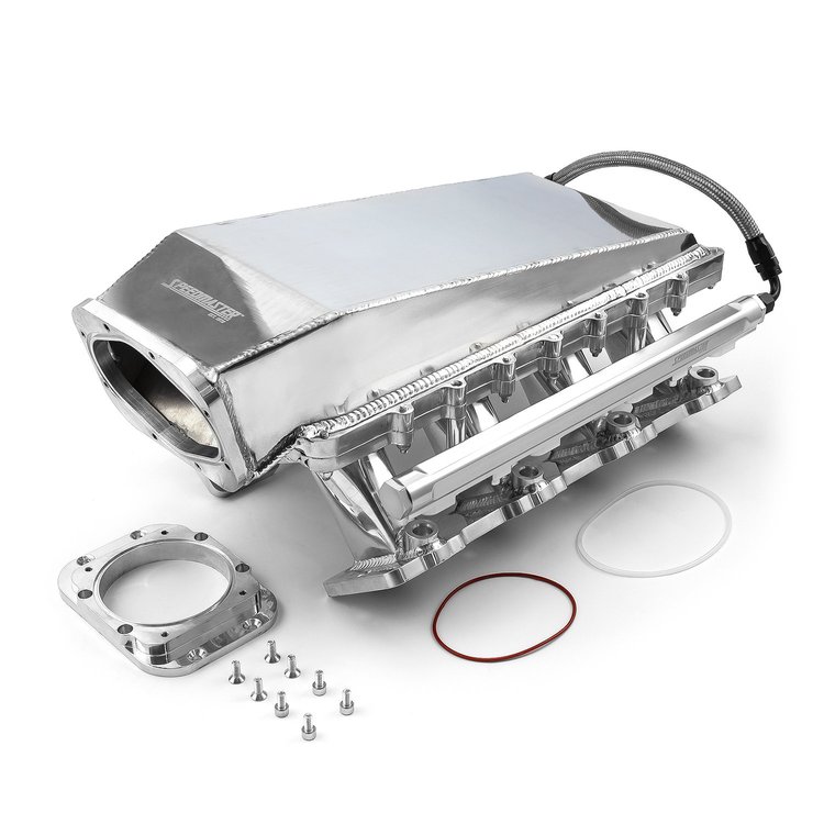 2-Piece Modular Ram Air Intake Manifold GM LS3