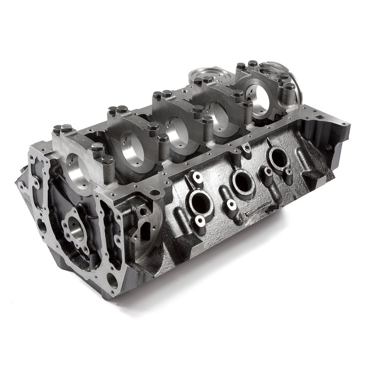 1-286-012-01 Chevy BBC 454 B-4.500 Dh-9.800 4-Bolt Billet Main Bare Iron Engine Block