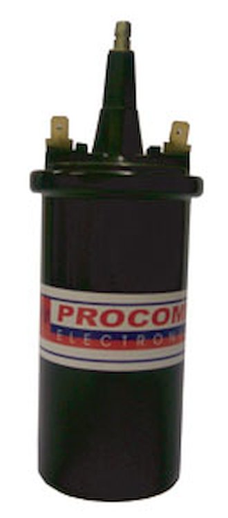 Oil filled 12v Cylinder Coil Male