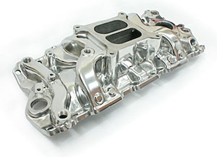 Intake SBC Holeshot Plus Polished w/o kit