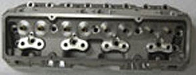 Small Block Chevy Alloy Heads CNC Ported 64cc / 215cc A/Plug Bare Head