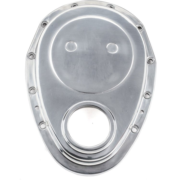 Polished Alloy Timing Cover Kit Small Block Chevy