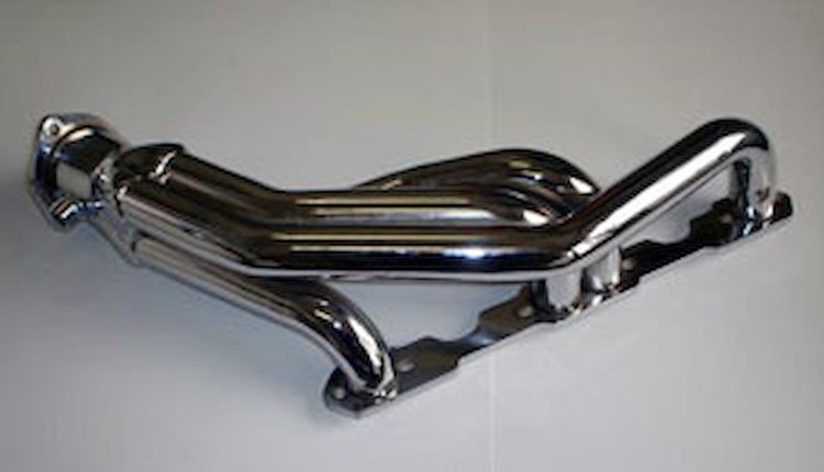 HEADER CHEVY P/U CHROME