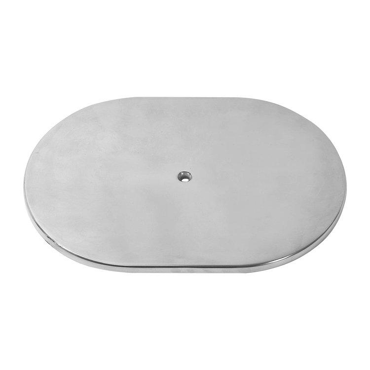 12 Aluminum Oval Plain Air Cleaner Top