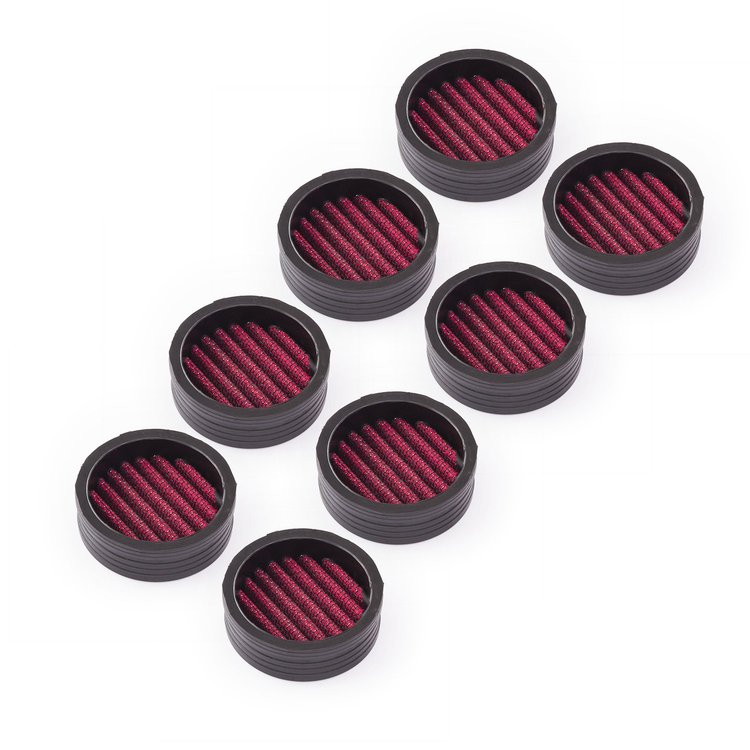 PCE104.1090.02 Air Filters, Push-In 50mm for Sidedraft Downdraft [Set of 8]