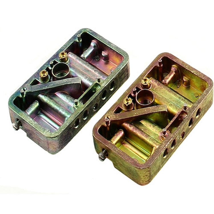 Cast Aluminum 2 Barrel Carburetor Metering Block Sold In Pairs