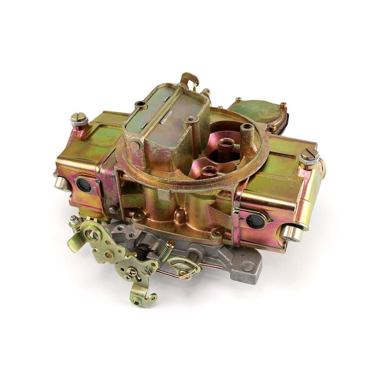 Semi Finished 600Cfm Cast Aluminum 4 Barrel Carburetor Manual Choke / Vac Sec
